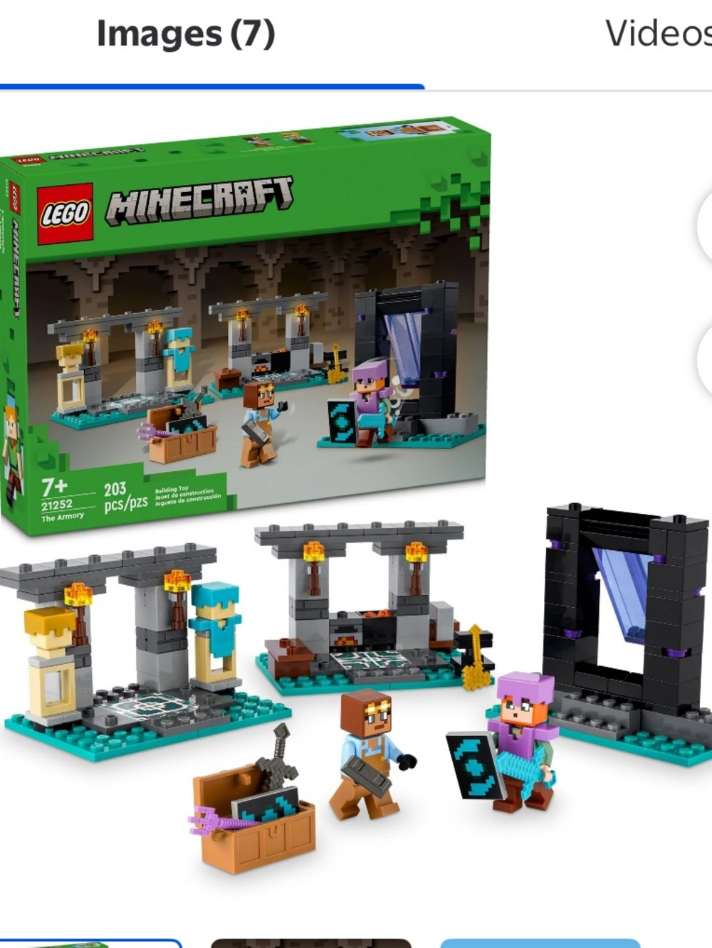 The Armory Adventure Set - Minecraft Model 21252